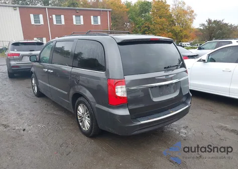 2015 Chrysler Town & Country Touring-L из США, поврежденный, VIN 2C4RC1CG0FR754267